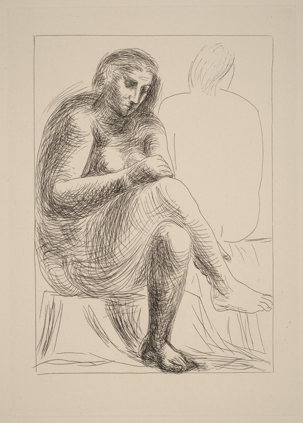 The Bath (Au Bain) by Pablo Picasso
