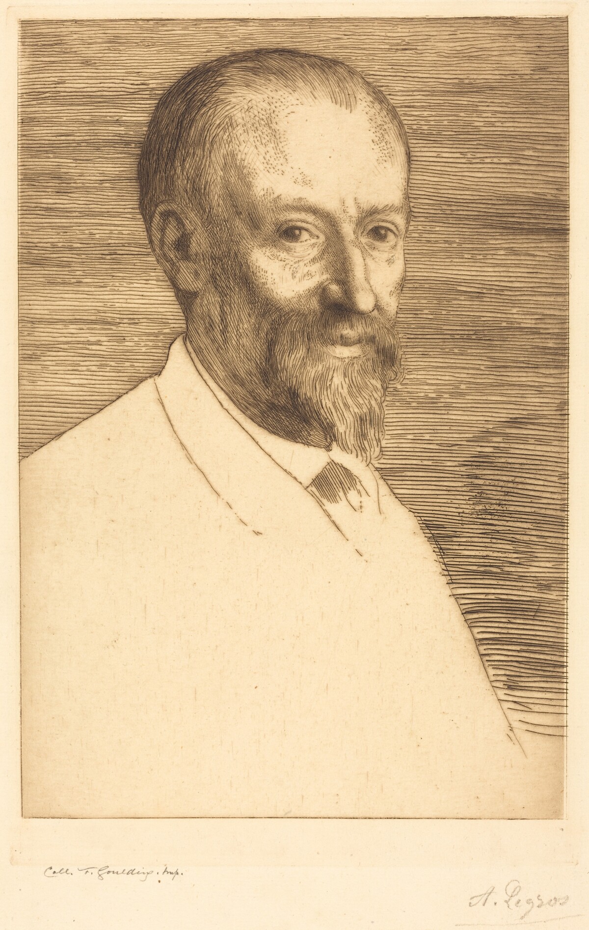 Auguste Poulet-Malassis, 2nd plate by Alphonse Legros