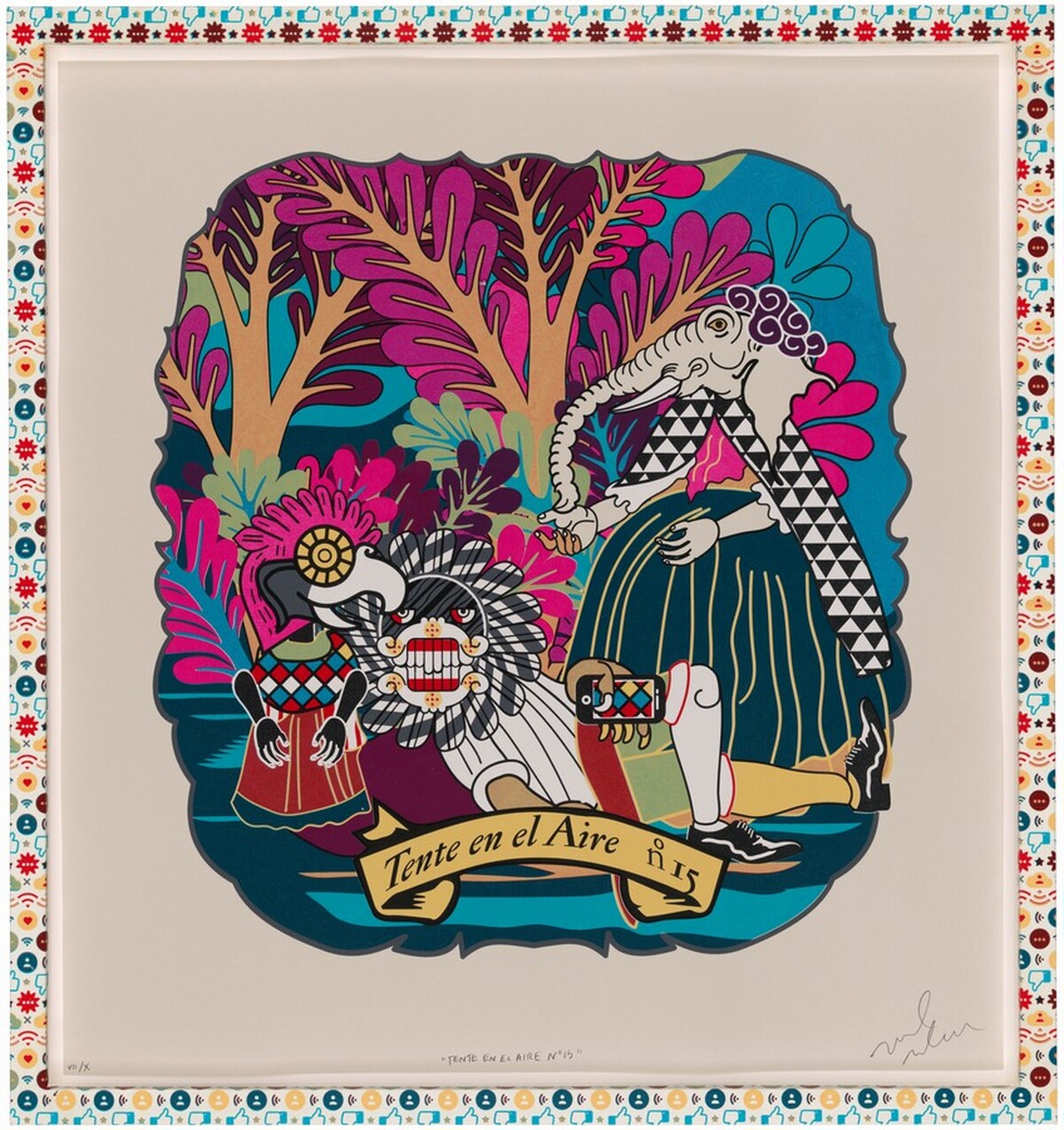Tente en el Aire no. 15 from La Raza Cósmica 20XX by Michael Menchaca