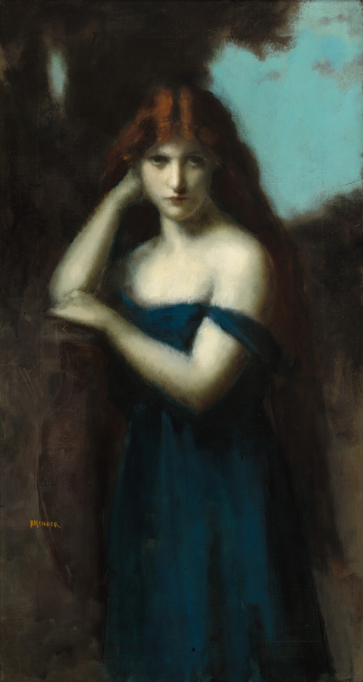 Standing Woman by Jean-Jacques Henner