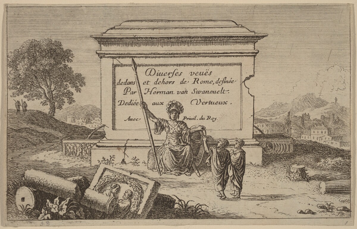 Title Page by Herman van Swanevelt