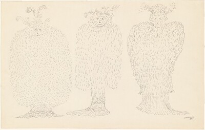 Three Fur Coats