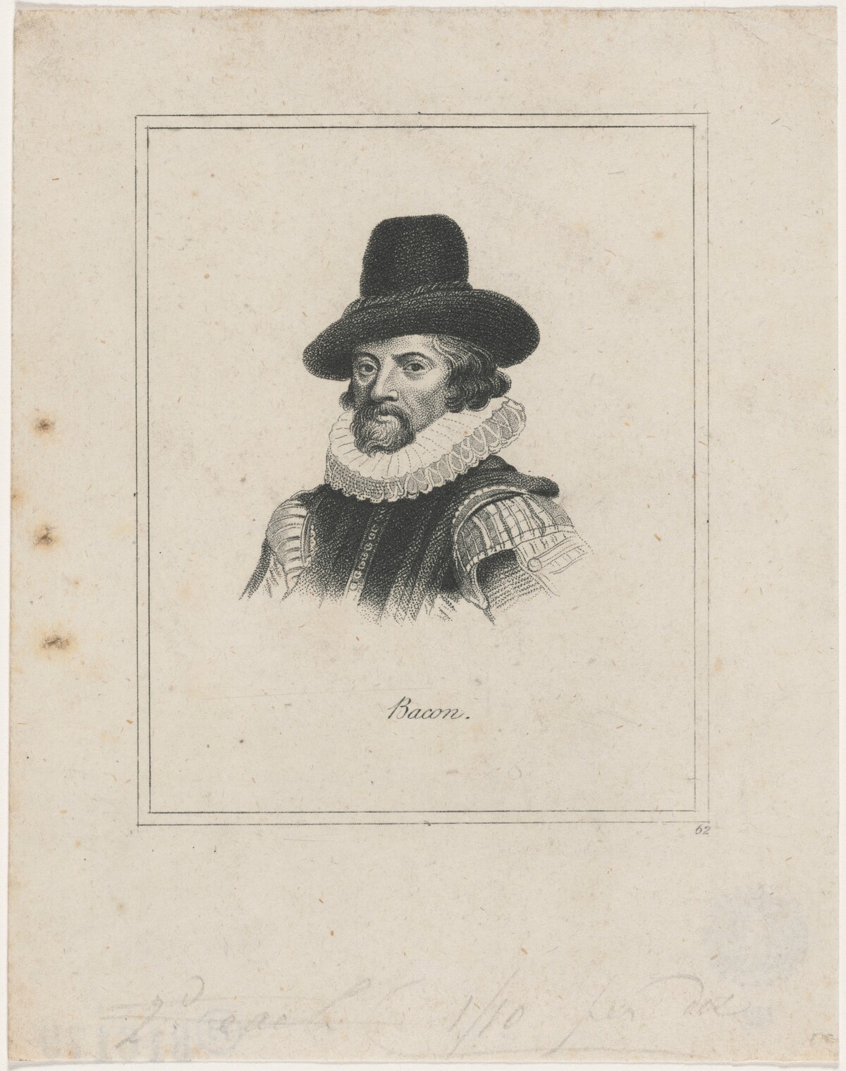 Sir Francis Bacon by Unknown Artist
