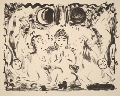 Five Buddhist Figures