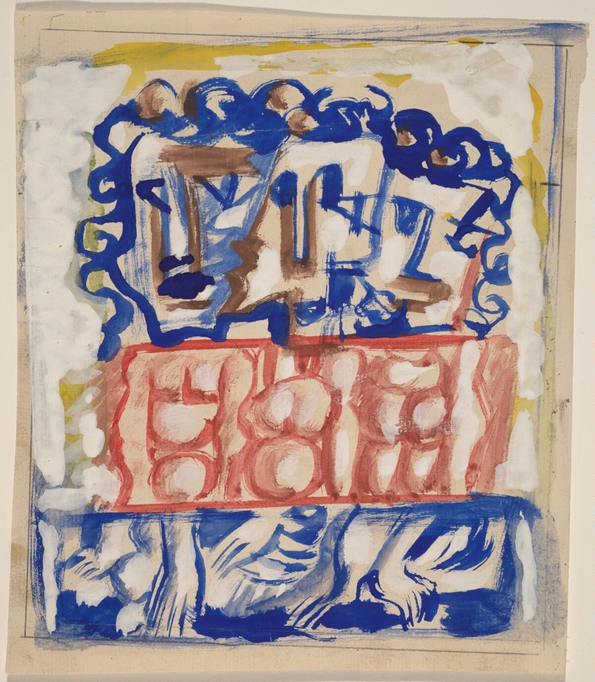 Abstract Composition by Mark Rothko