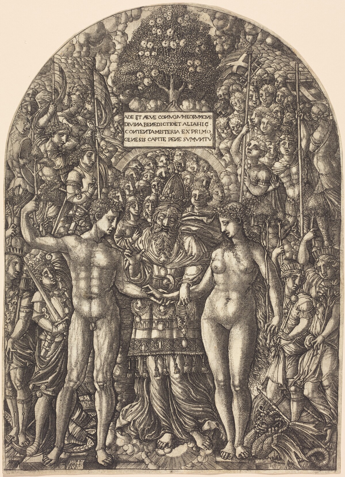 The Marriage of Adam and Eve by Jean Duvet