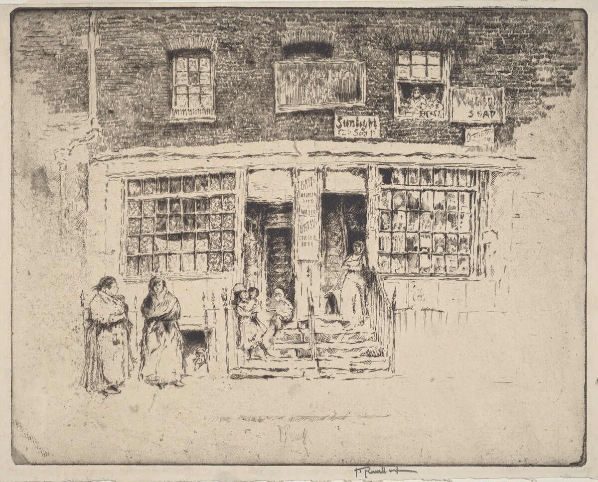 Sunlight Soap by Joseph Pennell