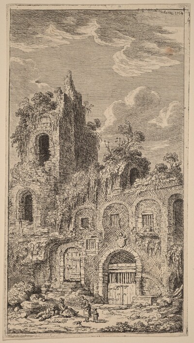 Fragment of the Old City Wall at San Giovanni Laterano