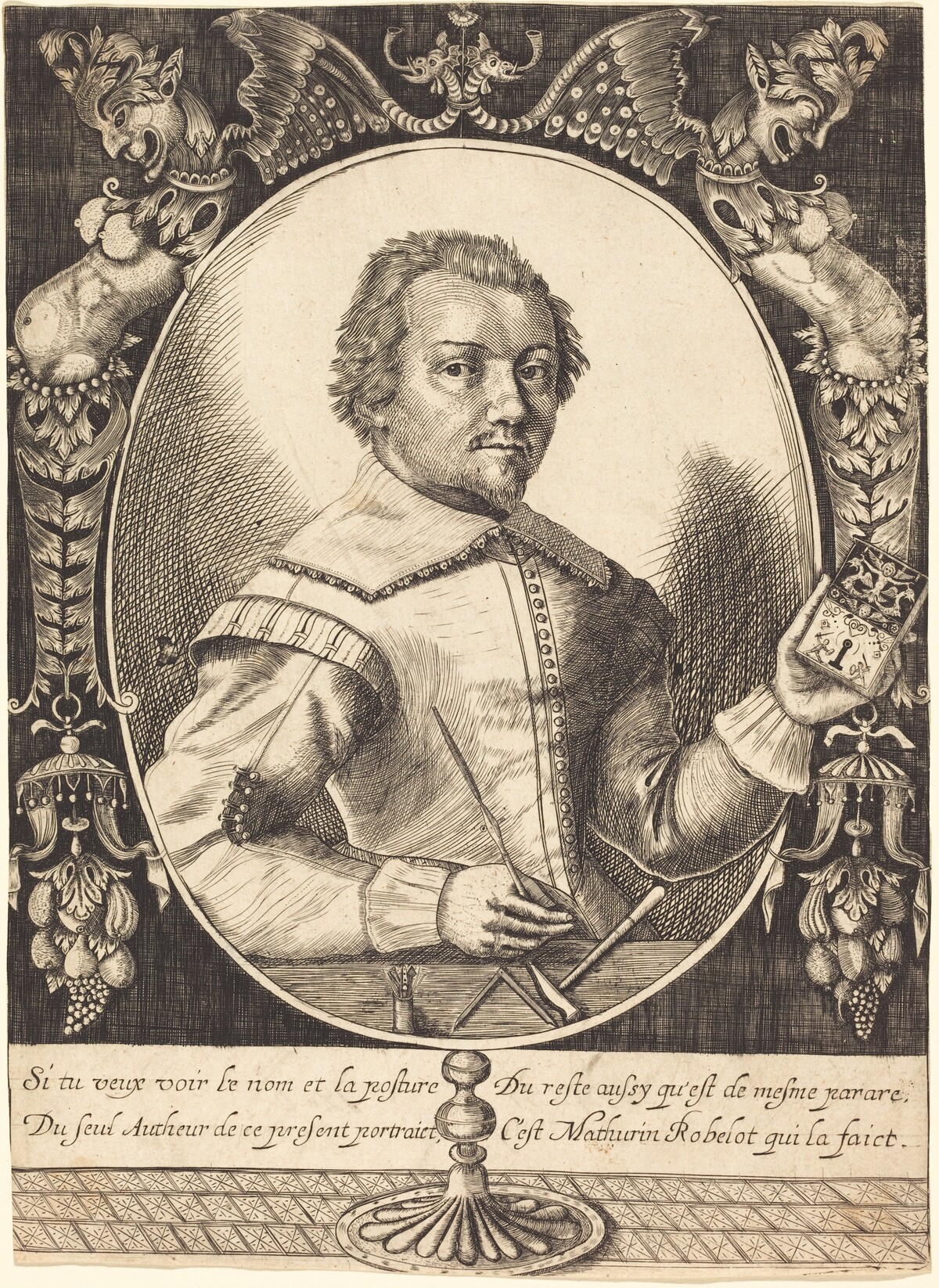 Self-Portrait by Mathurin Robelot