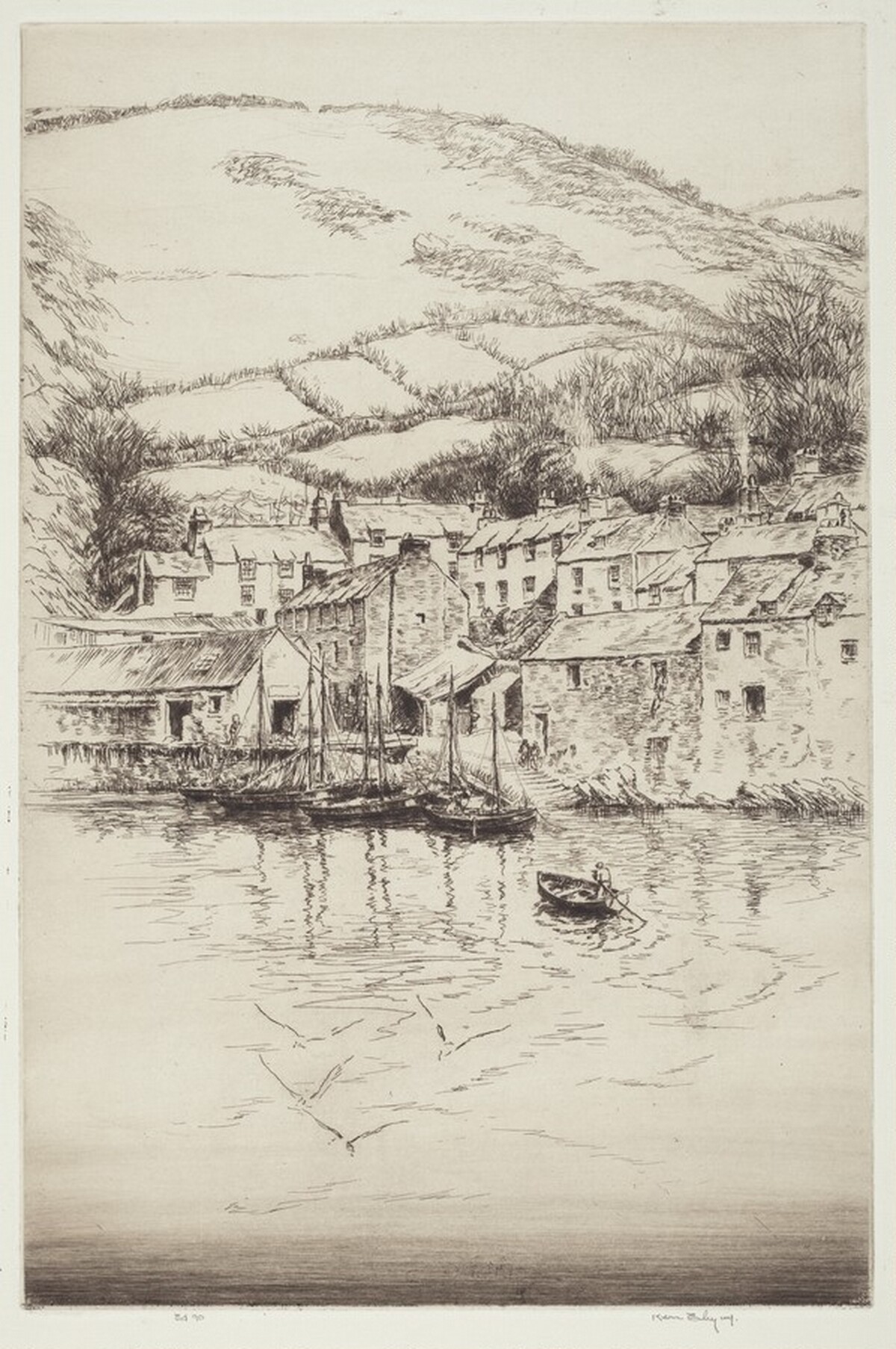 Polperro, No. 2 by Kerr Eby