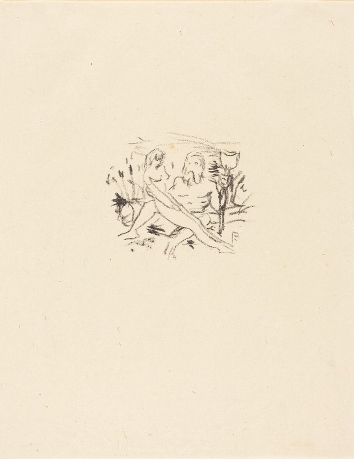From "Le crepuscule des nymphes" (illustration, page 22) by Pierre Bonnard