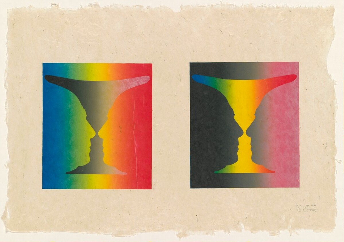 Cups 4 Picasso [trial proof] by Jasper Johns