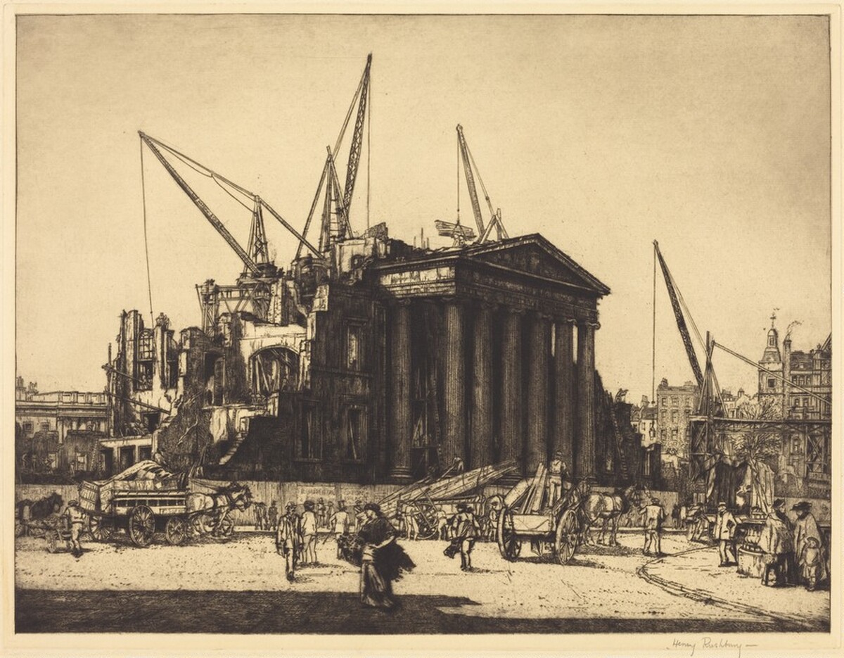 The Last of the General Post Office by Henry Rushbury