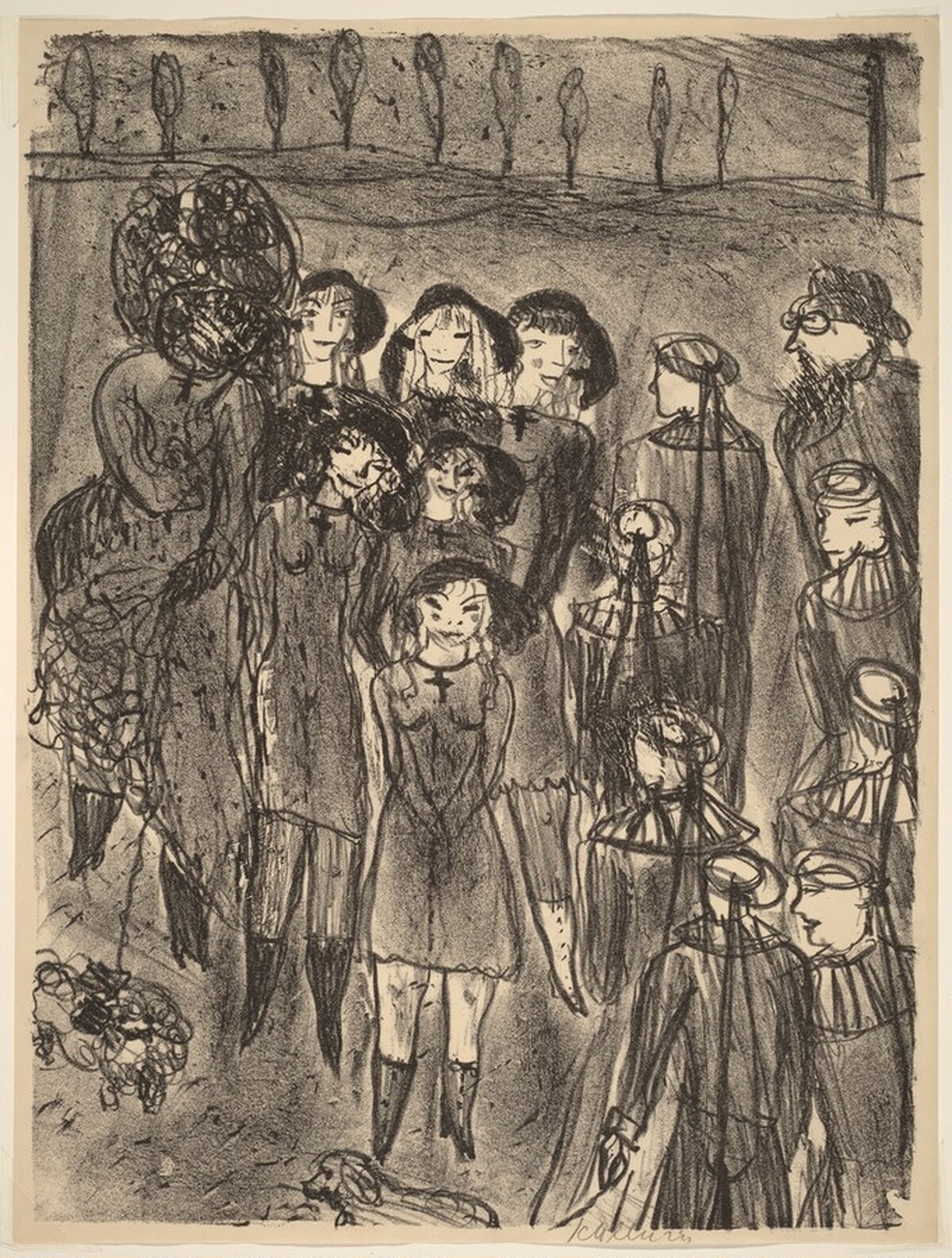 School Outing by Eva Marie Schlenzig