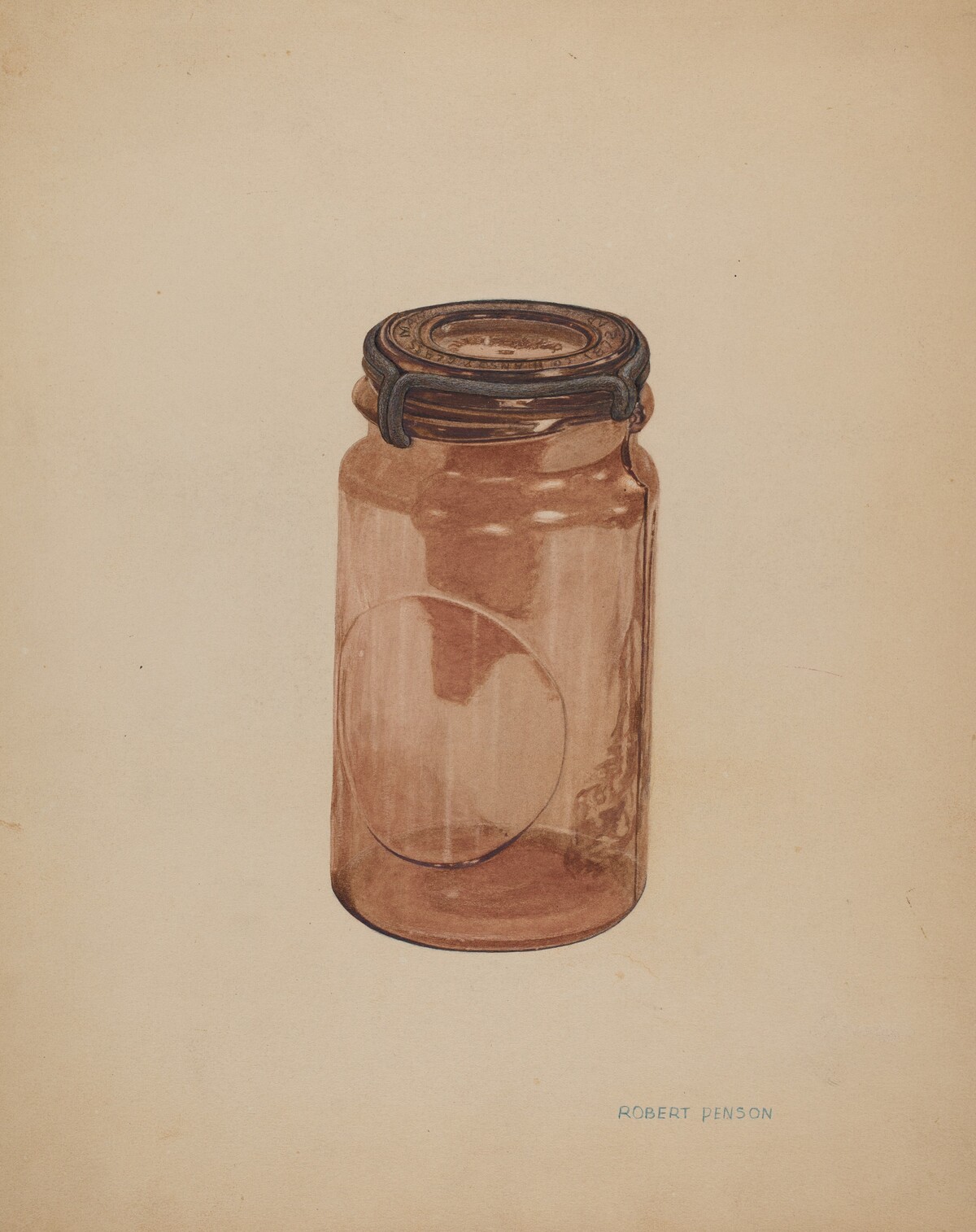 Glass Fruit Jar by Robert Penson