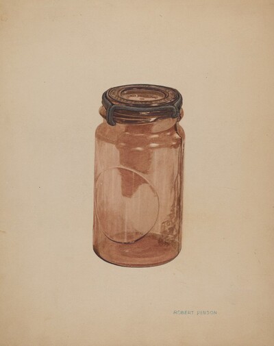 Glass Fruit Jar