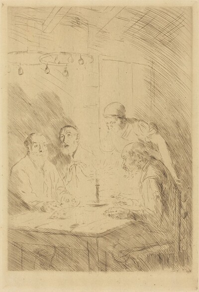 Supper of the Poor (Le souper chez misere)