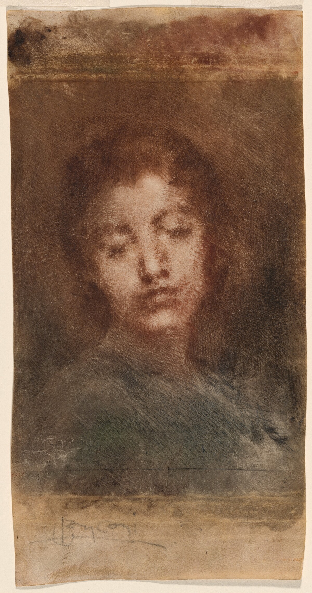 Malinconia (Melancholy, or Head of a Woman) by Luigi Conconi