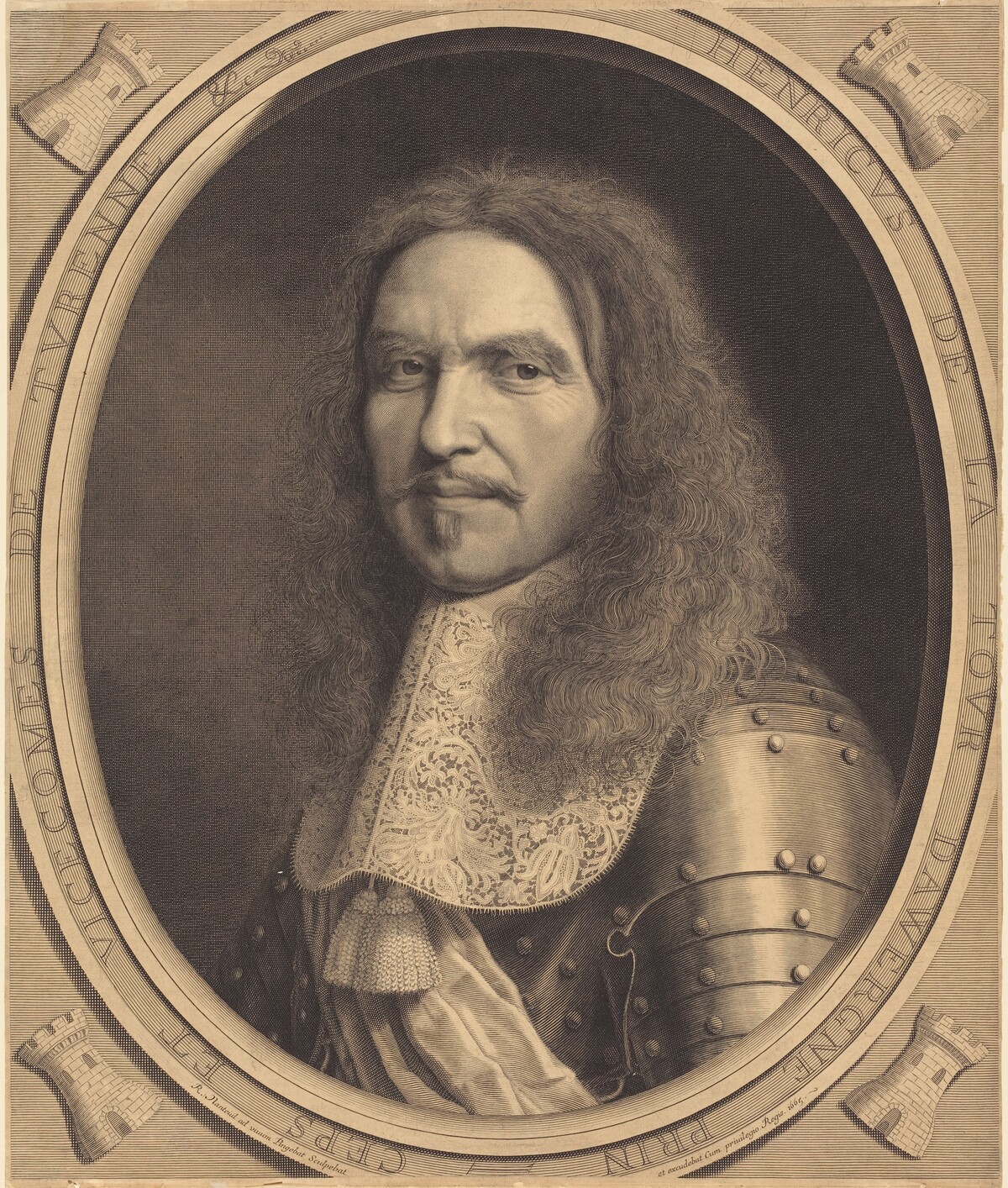 Marechal de Turenne by Robert Nanteuil