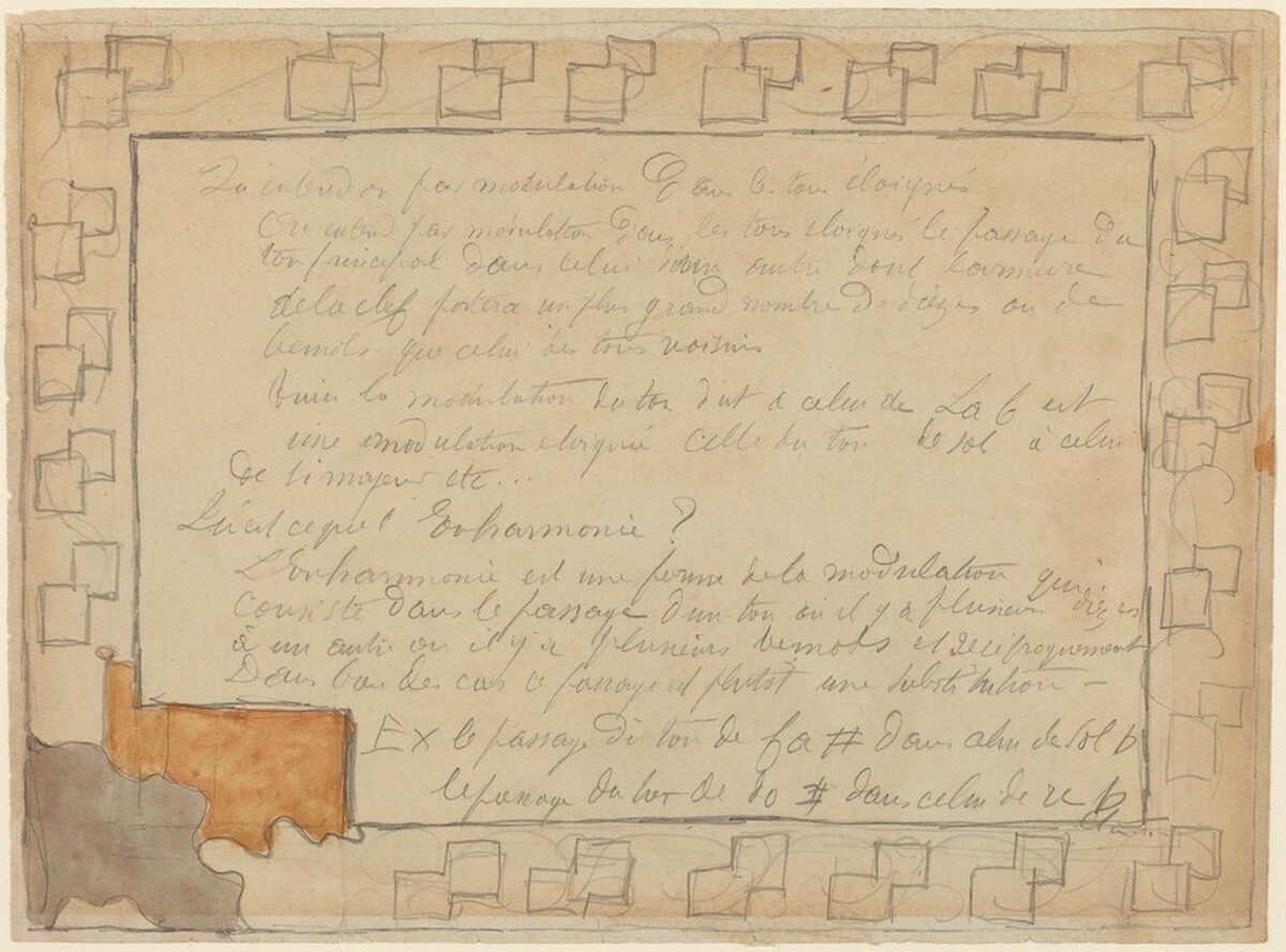 Study for "Modulation" by Pierre Bonnard