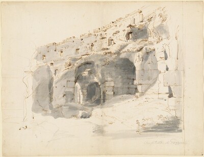The Ruins of an Ancient Amphitheater