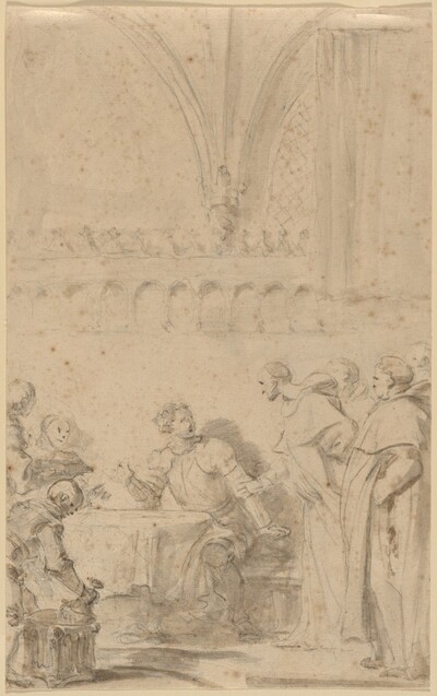 Rinaldo is Welcomed by the Monks
