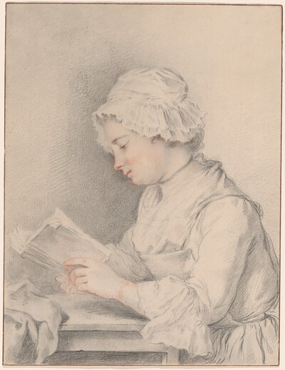 Young Girl Reading