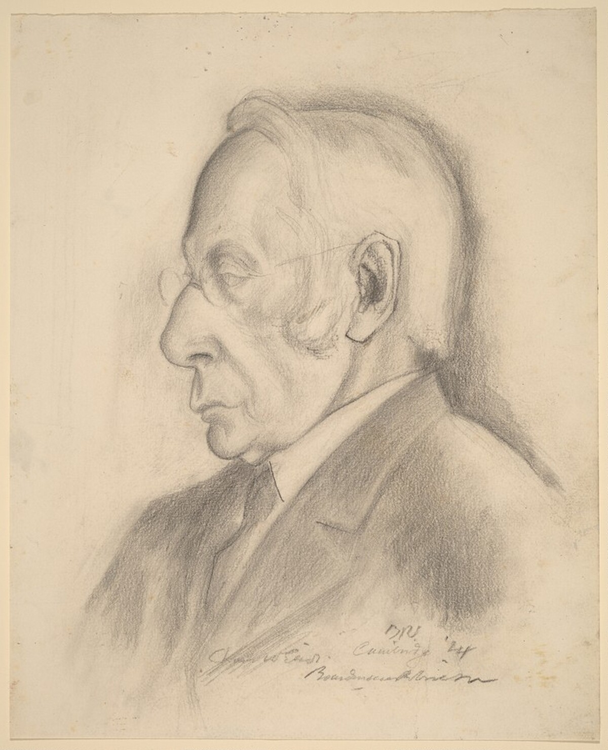 Charles W. Elliot by Boardman Robinson