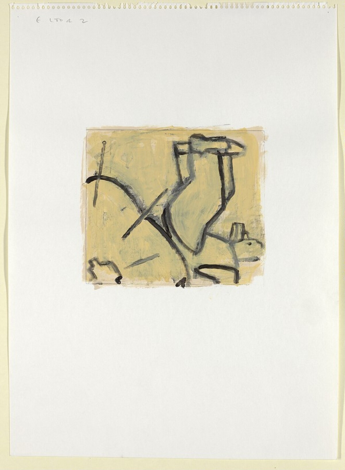 Explosion (center) by Eugene Brodsky