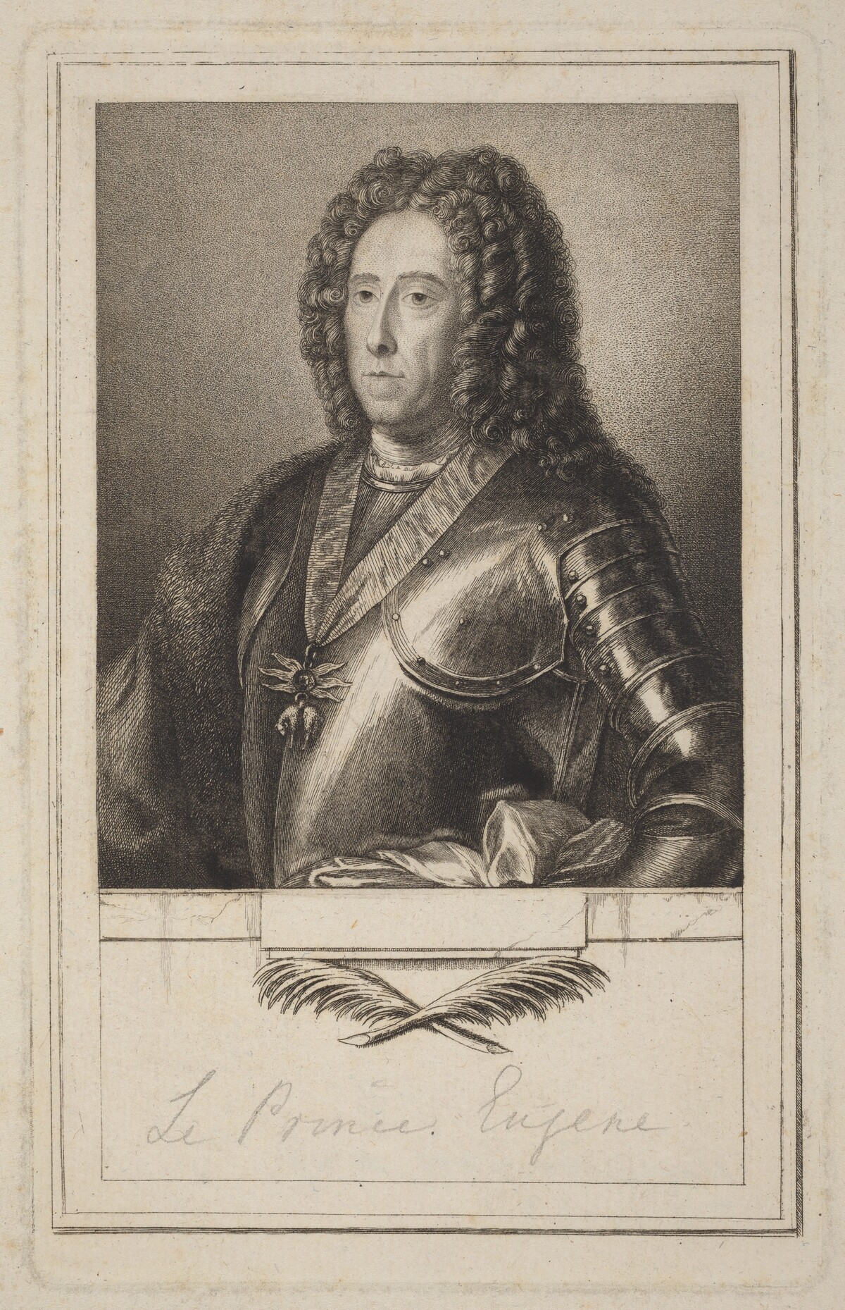 Prince Eugene by Antoine de Marcenay de Ghuy, after Jan Kupecy