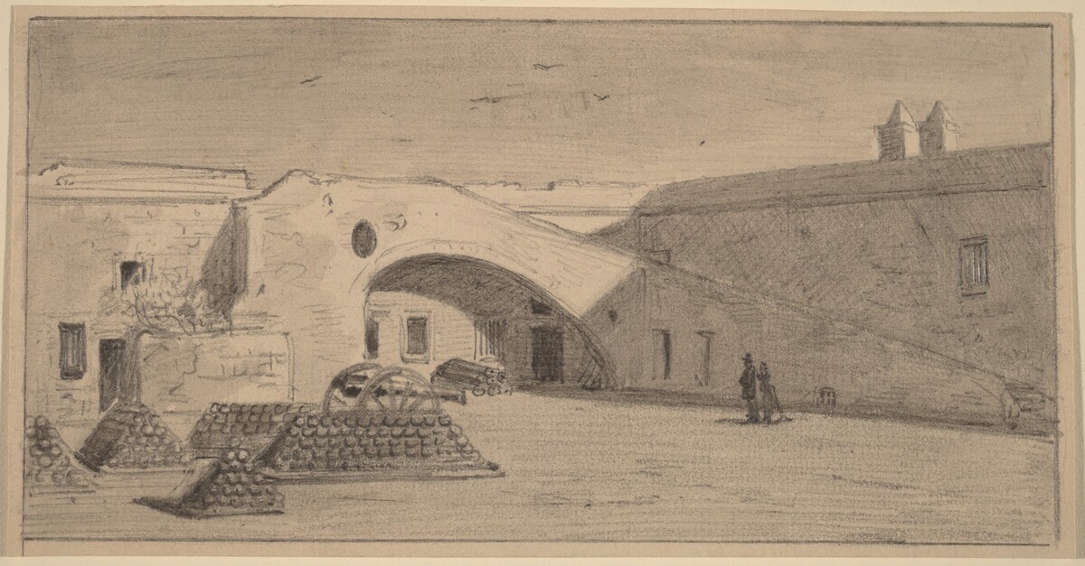 Fort Marion, Florida by James Wells Champney