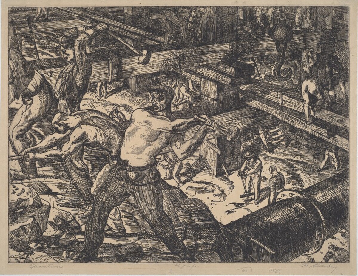 Excavation by Harry Sternberg