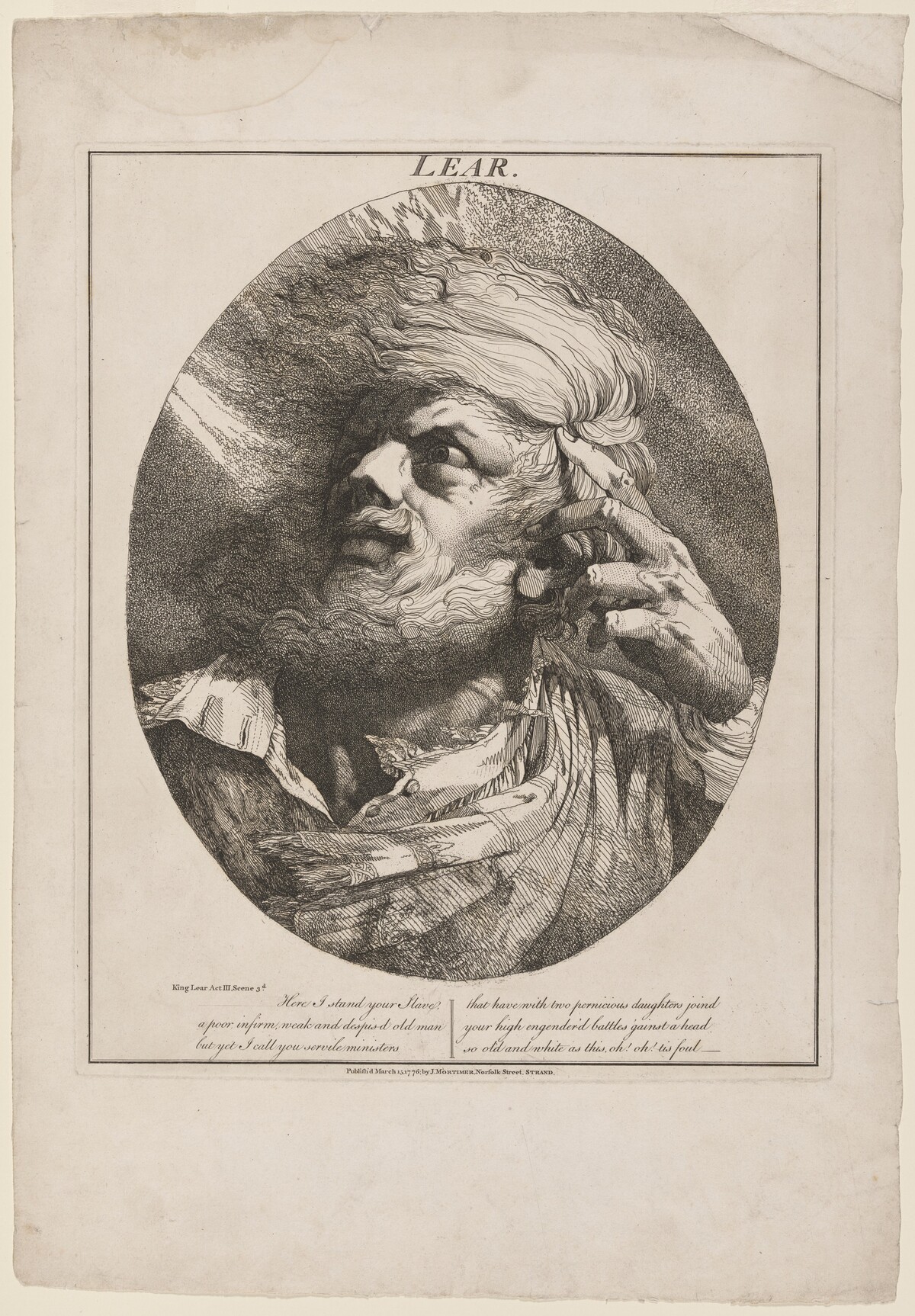 Lear by John Hamilton Mortimer