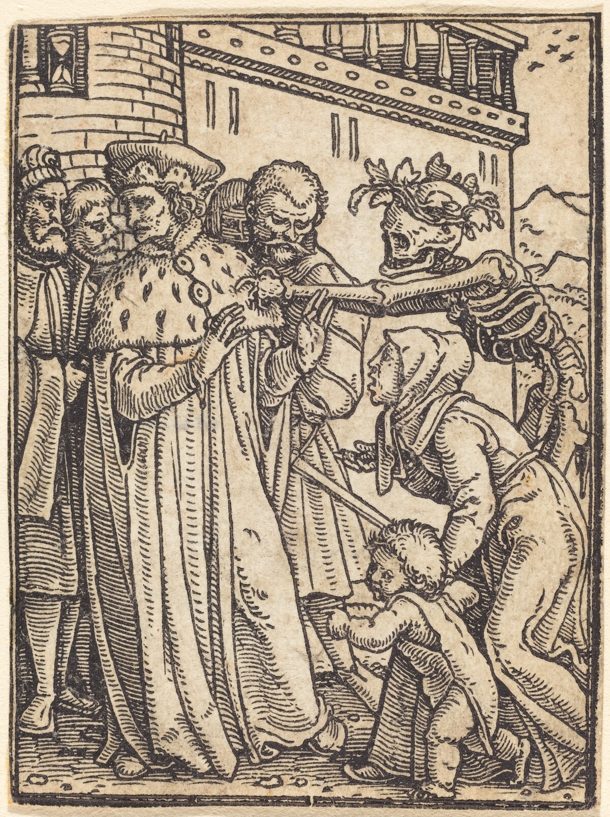 The Duke by Hans Lützelburger after Hans Holbein the Younger