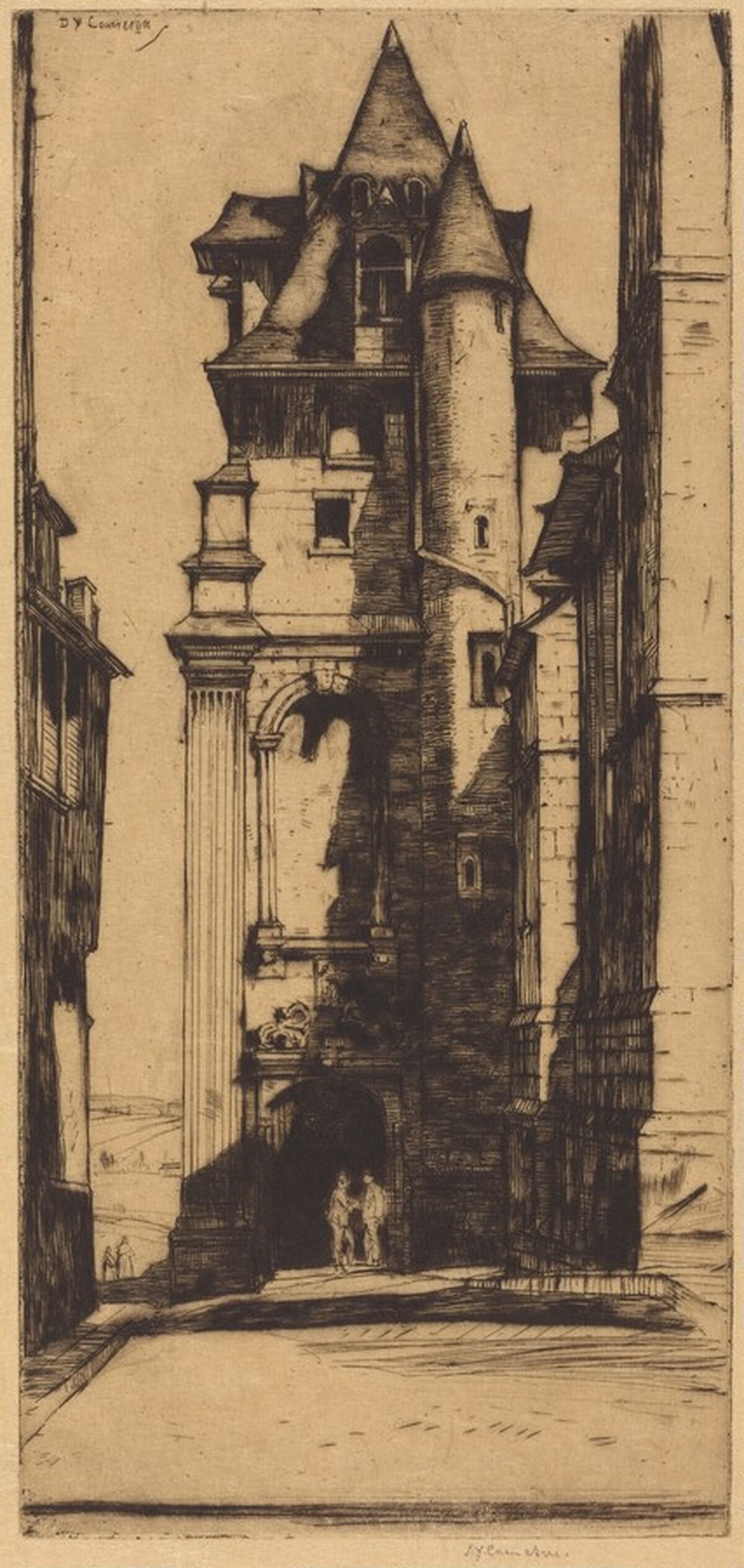 St. Aignan, Chartres by David Young Cameron