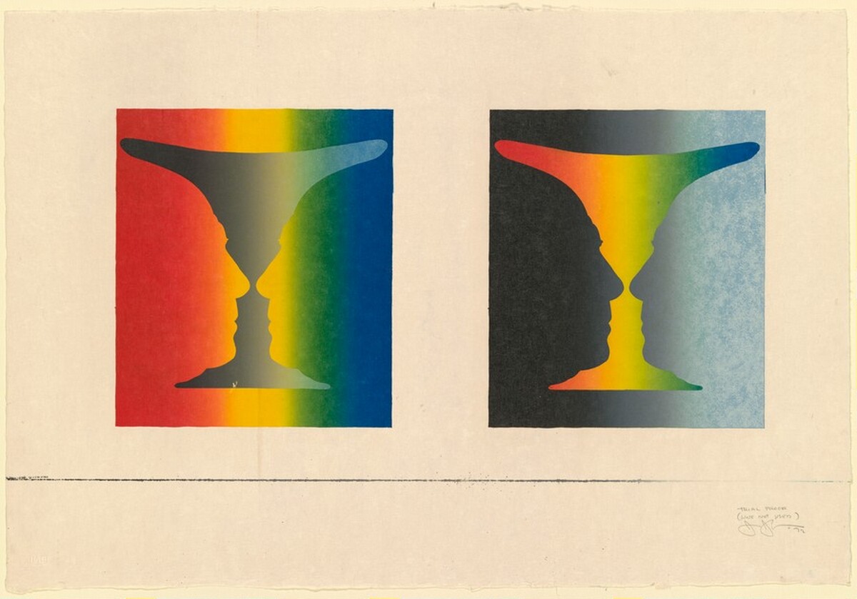 Cups 4 Picasso [trial proof] by Jasper Johns