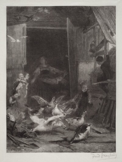 Untitled (Farm Scene)