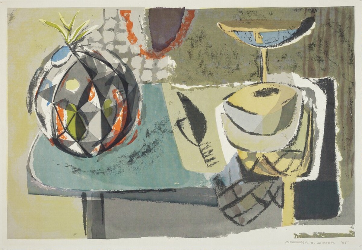 Untitled (Abstract Still-Life) by Claudessa E. Carter