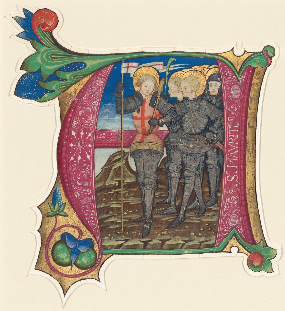 Saint Maurice and the Theban Legion by Italian 15th Century