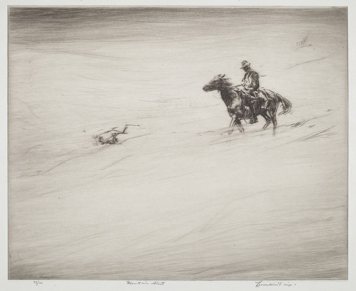 Mountain Sleet by Levon West