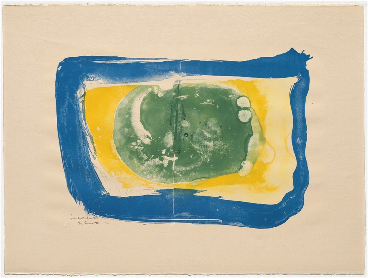 Skyframe (VI) by Helen Frankenthaler