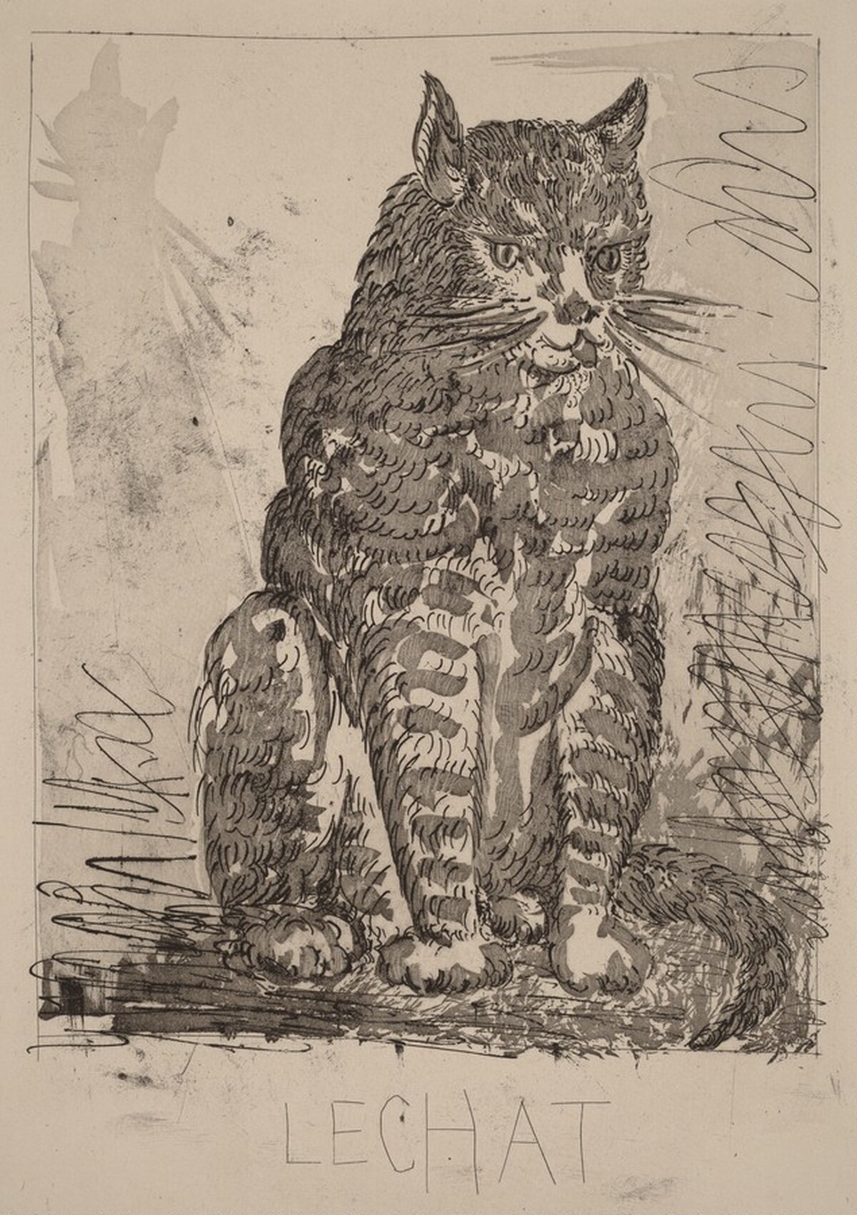 Le Chat (The Cat) by Pablo Picasso