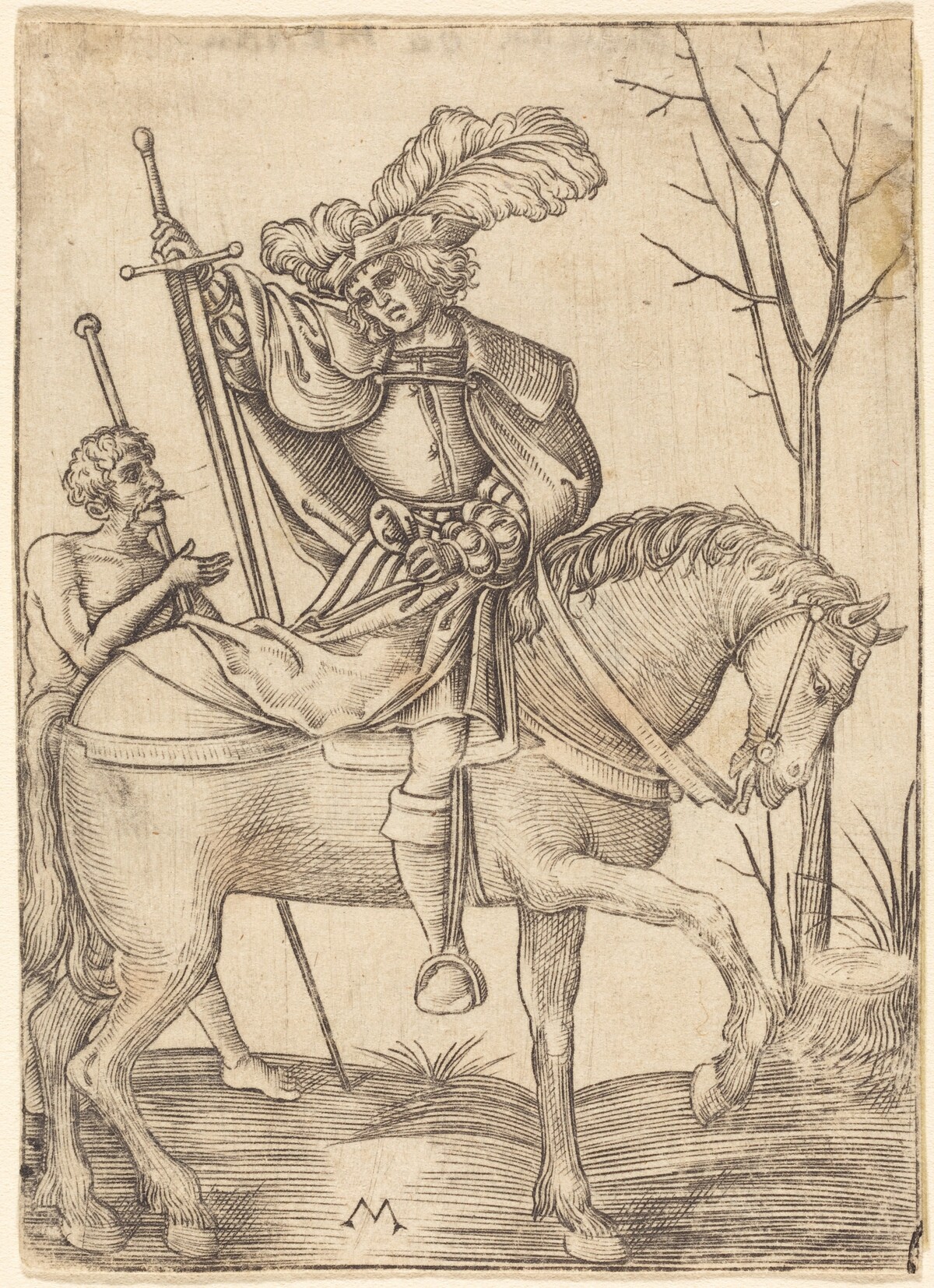 Lansquenet by Master M.