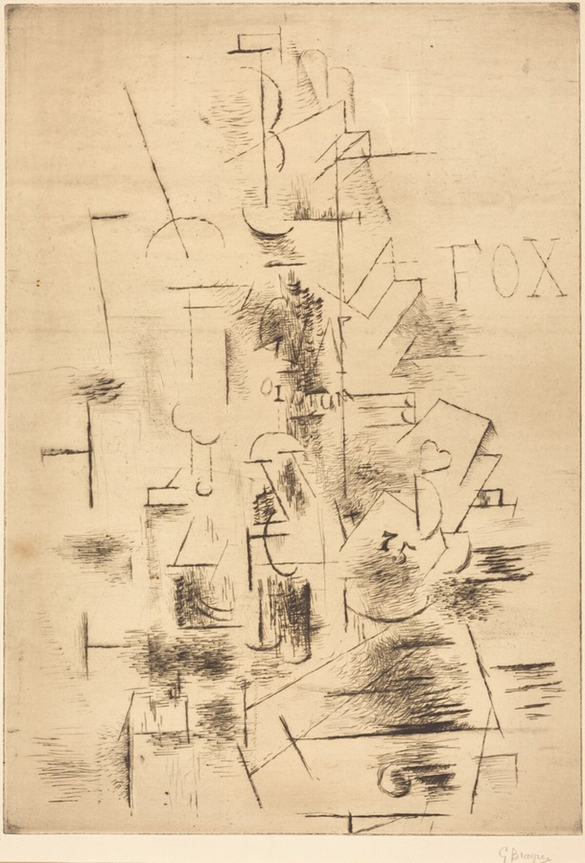 Fox by Georges Braque