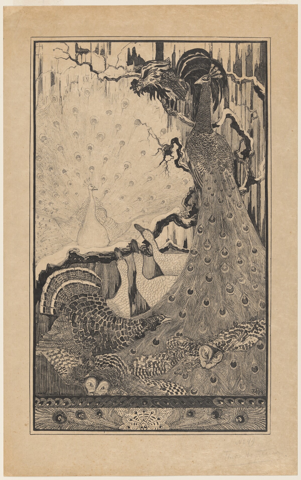 Nieuwjaar (New Year) by Theodoor van Hoijtema