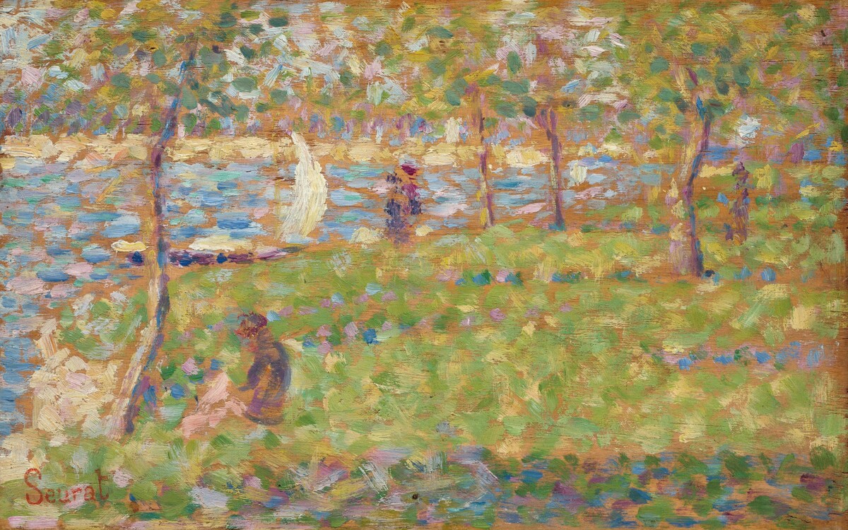Study for "La Grande Jatte" by Georges Seurat