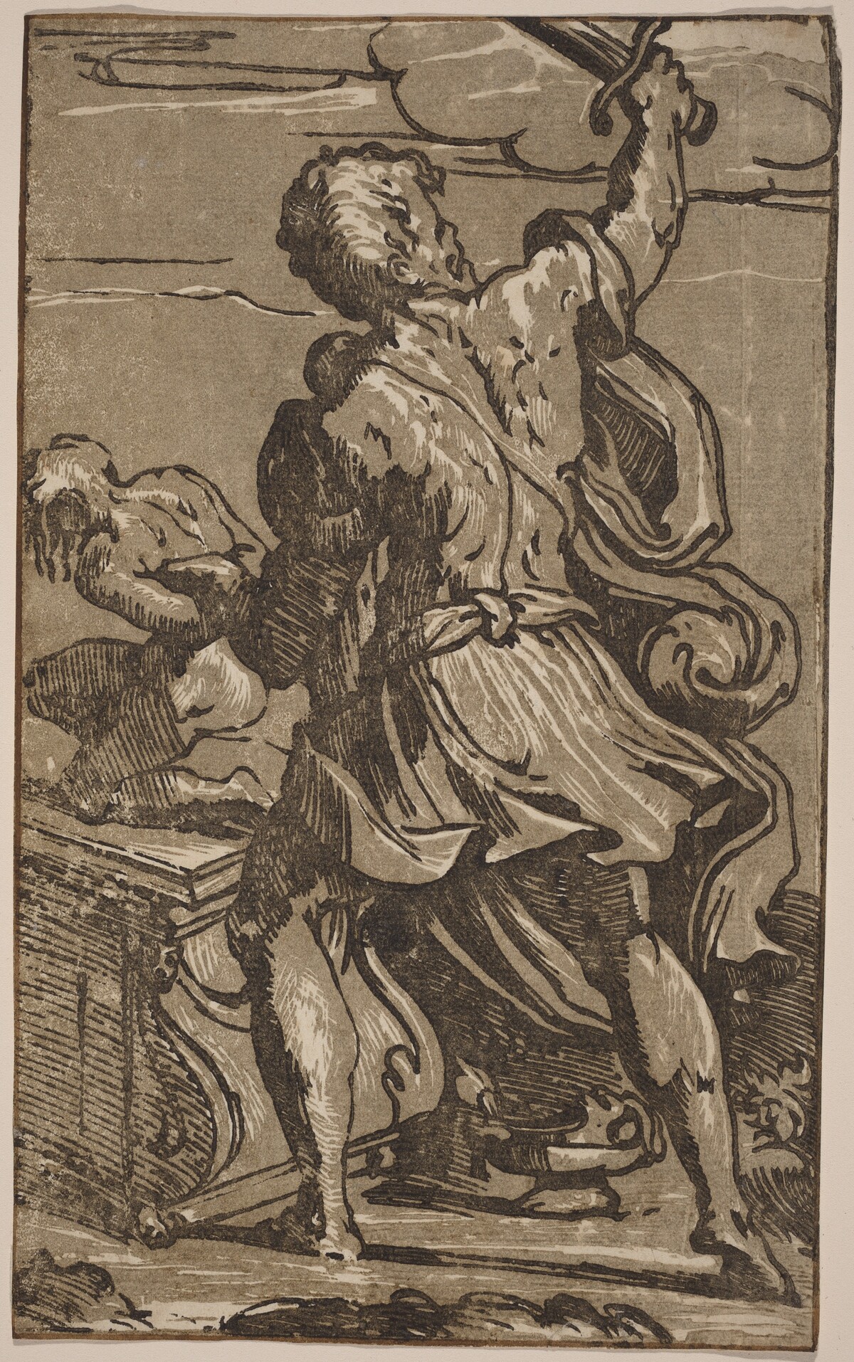 The Sacrifice of Abraham by after Parmigianino