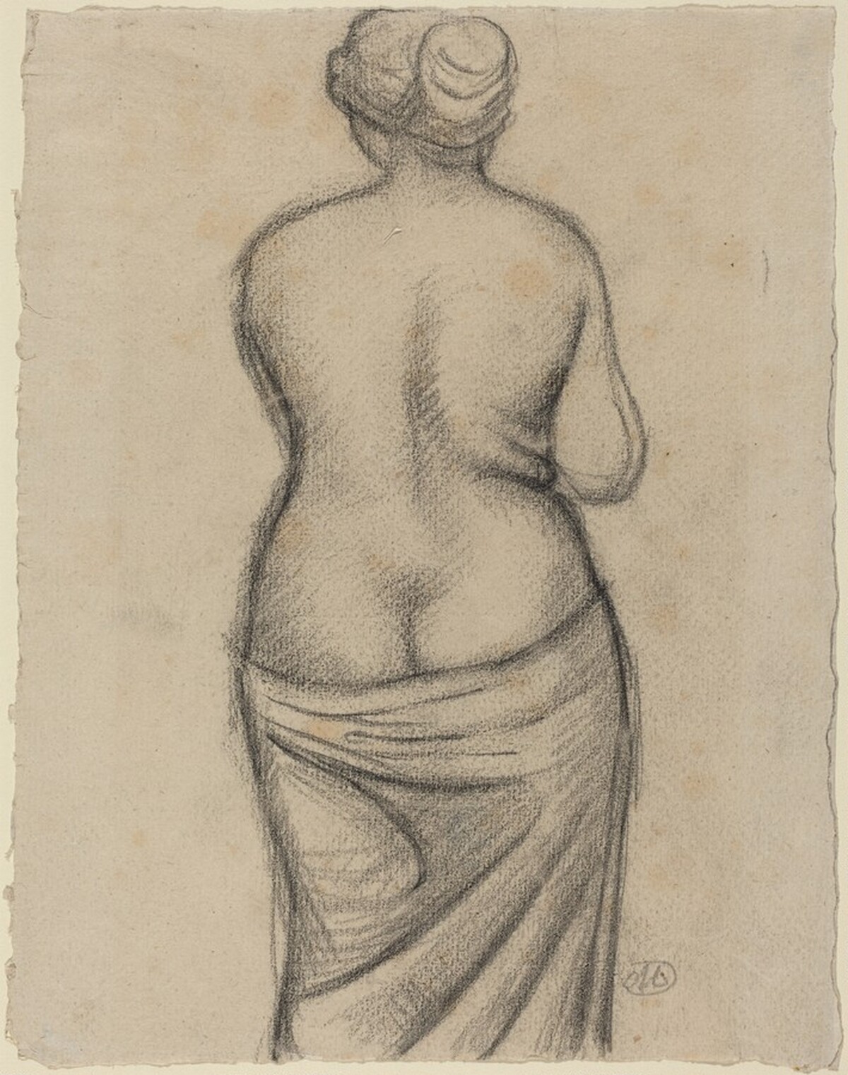 Nude, Back by Aristide Maillol