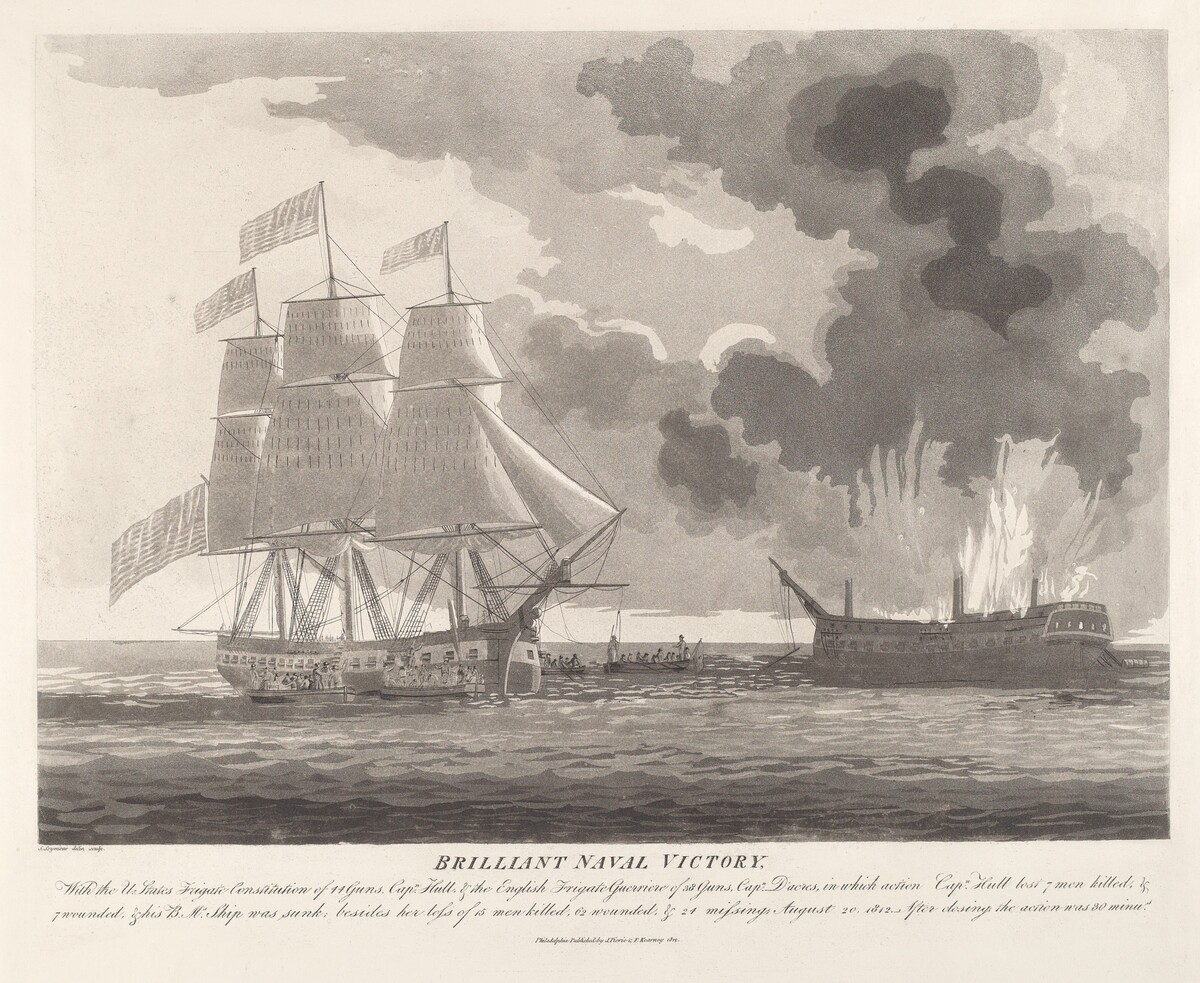 Brilliant Naval Victory by Samuel Seymour