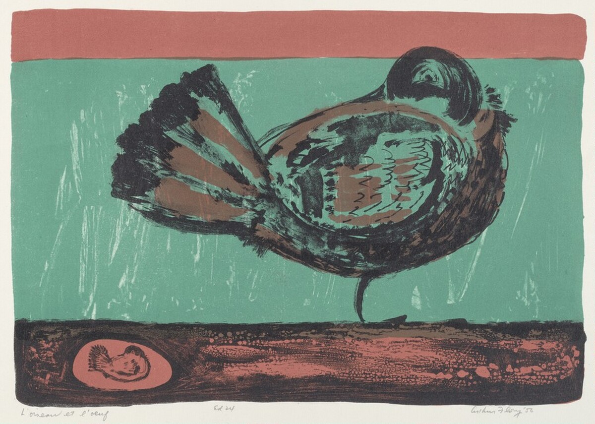 L'Oiseau et l'oeuf (The Bird and the Egg) by Arthur L. Flory